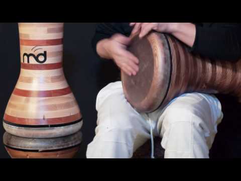 Rhani Krija (Sting et al.): nice drum solo (Darbuka by MAJID DRUMS)