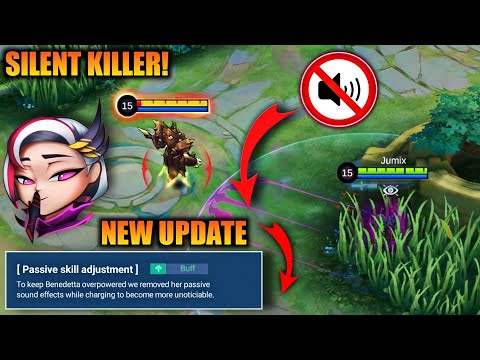 NEW UPDATE BENEDETTA SILENT MODE IS THE NEW NATALIA? THANK YOU MOONTON! | NEW BENEDETTA TRICKS