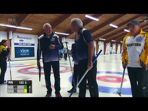 2021 Everest Canadian Seniors Curling Championship - Draw 6 - MB vs NS