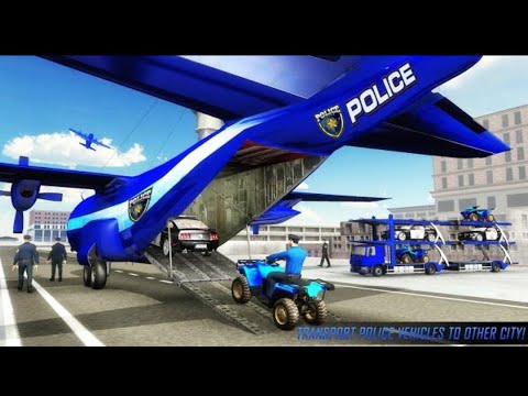 Fly cars US Police Car Transform Robot War Rescue 2022- Gameplay car Games