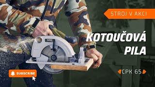 Akumulátorová kotoučová pila CPK 65 BASIC BOX NAREX