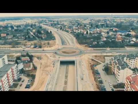 Trasa Niepodległości Białystok ul. Armii Krajowej  i Popiełuszki