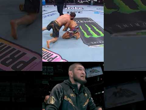 Реакция Хабиба на победу Ислама Махачева #ufc302