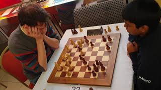 2019-02-28 GM Grachev - Praggnanandhaa, R Blitz Moscow