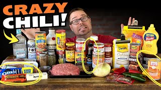 Would you eat this? Crazy Chili Recipe with a Ton of Secrets!