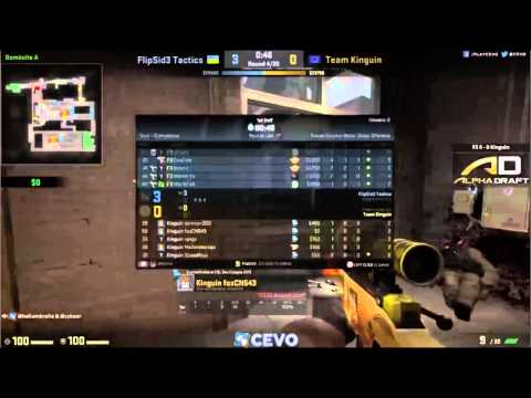 Dennis Misses Ladder And Falls To Death - Kinguin vs FlipSid3 25.08.15