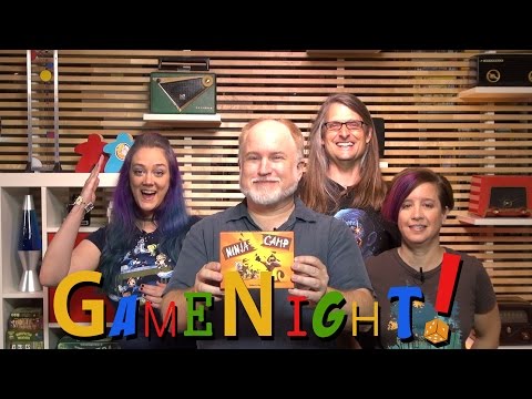 Ninja Camp - GameNight! Se4 Ep20 - How to Play and Playthrough