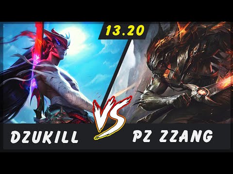 Dzukill vs Pz ZZang - Yone vs Yasuo TOP Patch 13.20 - Yone Gameplay