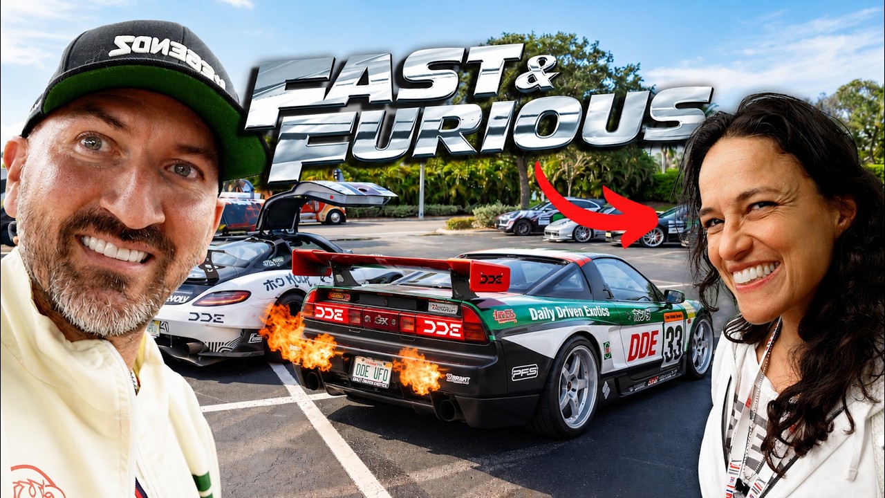 I LET MICHELLE RODRIGUEZ DRIVE MY FAST & FURIOUS NSX!