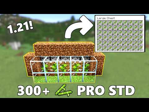 Einfachste Bambus Farm in Minecraft bauen | Schnelles & einfaches Tutorial