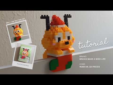 How to Build Pluto Desktop Deco for PC | Bricks Make a Wise Life W2605-09 Tutorial | Hang On Pendant