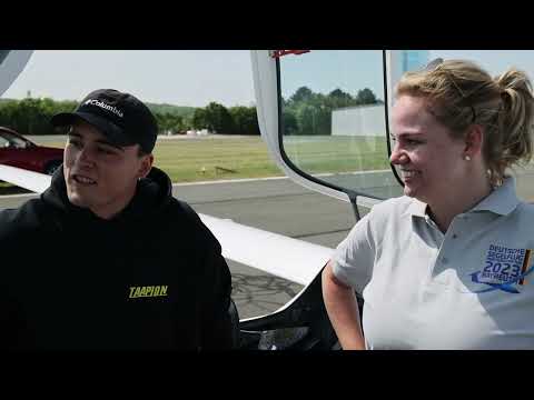 Interview mit Laurenz Theissinger auf der Segelflug DM 2023 in Bayreuth