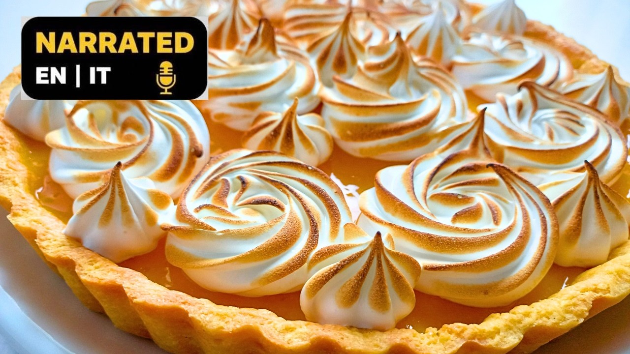 The Best LEMON PIE Recipe: Professional Tips | Ricetta Perfetta (With Voice & ASMR) by La Cucina Bastet Pasticceria — recipe photo