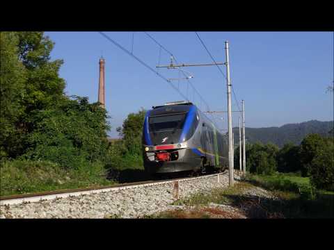MINUETTO E. IN TRANSITO SULLA LINEA CUNEO LIMONE Pte A ROBILANTE (CN) DOM. 23 - 8 - 2018