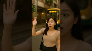 台湾バスあるある！手を挙げないと…止まらない!? 😳💦　#shorts