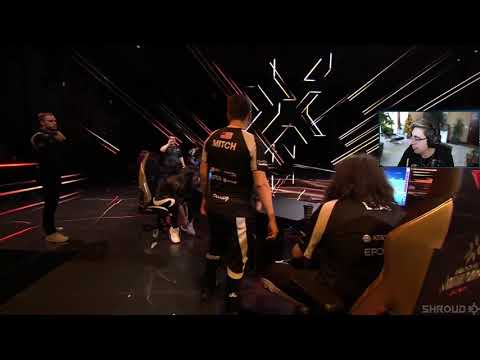 Shroud reacts to NA out from Valorant Champions - Liquid vs Cloud9