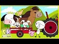 Old MacDonald Nursery Rhyme Learn Animals With EK Doodles Educational Video