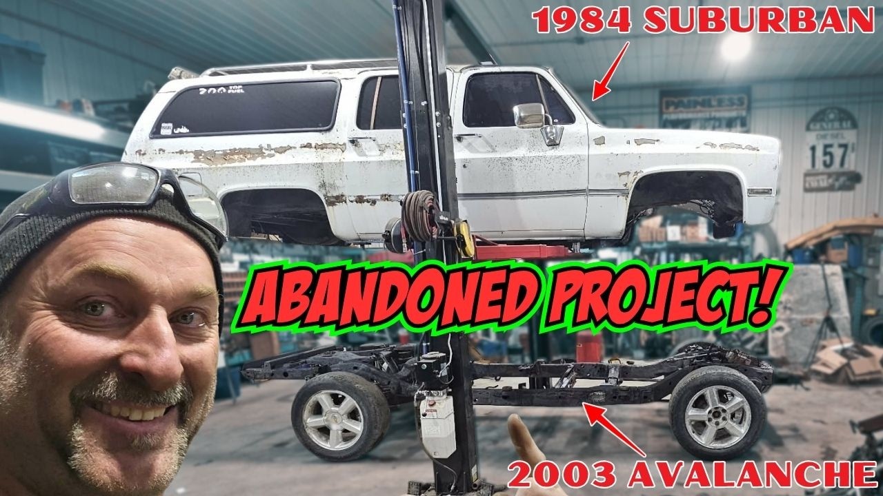 Old Shop Project Revived in the New Shop - Chevy Suburban Chassis Swap!