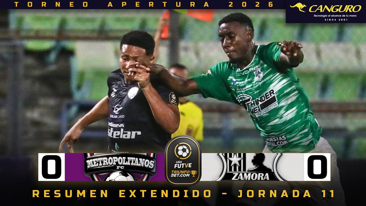 Metropolitanos vs Zamora Highlights