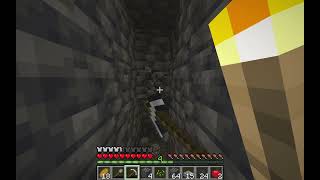 【マイクラJAVA版】無言実況 開拓物語 006 初めてのマイニング