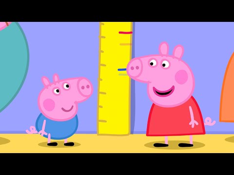 Capa de Qual é a altura do George? | Peppa Pig Português Brasil Episódios Completos