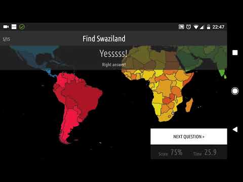 Blank Map Quiz Video