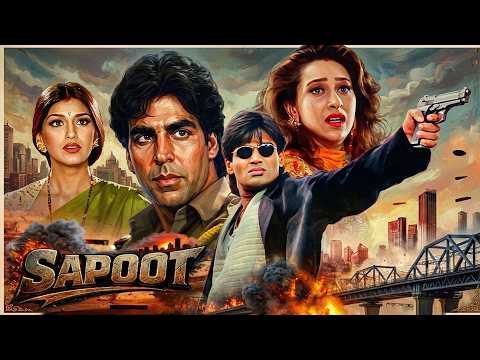 अक्षय कुमार और सुनील शेट्टी की सबसे बड़ी एक्शन फिल्म | Sapoot (4K) Full Hindi Movie | Karisma Kapoor