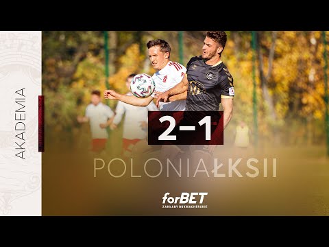 Polonia Warszawa - ŁKS II Łódź 2:1 | BRAMKI