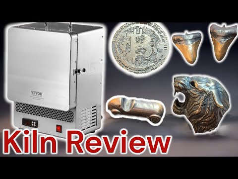 Lost Wax Casting Build with Vevor Electic Kiln and Foundry Furace