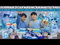 EKSPERIMEN 24 JAM MUKBANG FULL WARNA BIRU BORONG SUPERMARKET ANDRA MODE DINGIN SAMPE MUNTAH CUK