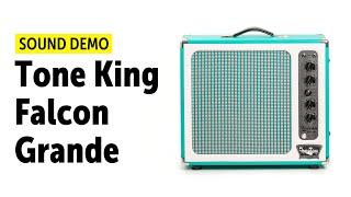 Video thumbnail for Tone King - Falcon Grande - Sound Demo (no talking) by Guitar Bonedo
