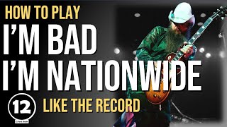 I'm Bad, I'm Nationwide - ZZ Top | Guitar Lesson