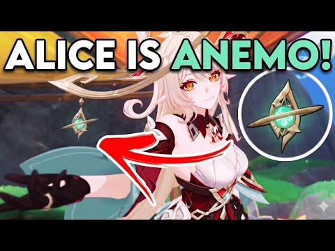 ALICE FIRST LOOK IN GENSHIN IMPACT 🤯 | Genshin Impact Alice gamplay 