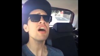 3 mins of Brendon Urie vine singing.