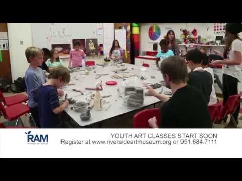Youth Art Education at the Riverside Art Museum
