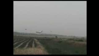B-777 and Eurofighter low pass