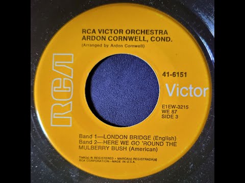 (Unrestored) Ardon Cornwell, RCA Victor Orchestra - London Bridge, Soldier Boy, The Muffin Man...