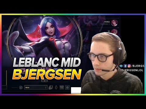 637. Bjergsen Leblanc vs Lissandra Mid - Patch 8.9 Season 8 - BJERGSEN STREAM