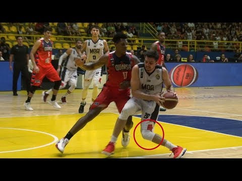 Momento da Lesão do Ala/ Pivô LUIS GRUBER - MOGI BASQUETE [15/01/2019]