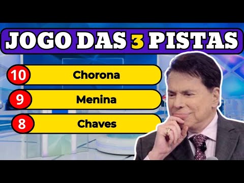 🔍QUIZ JOGO DAS 3 PISTAS 🎮  Novo DESAFIO Real Quiz 🤔🧠