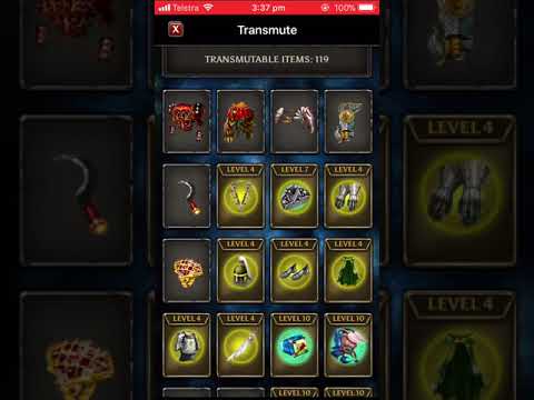 KINGDOMS AT WAR: how to transmute old equipment into charms