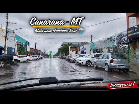 Mais uma chuvinha boa para nós em Canarana Mato Grosso