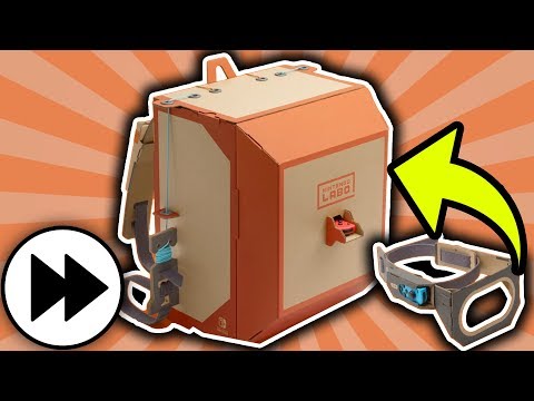 Making the Nintendo Labo Toy-Con Robot! ⏩ 4X FASTER! ⏩