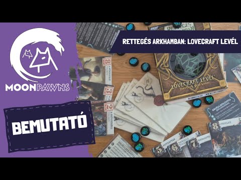Rettegés Arakhamban: Lovecraft Levél társasjáték bemutató | Nyomozás az őrület határán  - MOONPAWNS