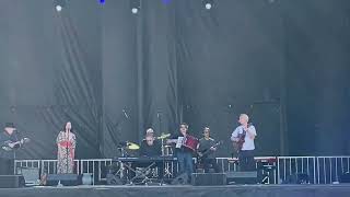 Terry Allen with David Byrne at Solid Sound on 5/29/22 on Buck Naked &amp; Gimme a Ride to Heaven