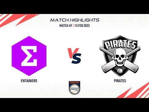 Match 49 - ETR vs PIR | Highlights | FanCode ECT10 Gibraltar | Gibraltar 2023 | ECT23.049