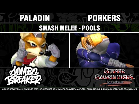 COMBO BREAKER 2025 ROUND 1 POOLS - Paladin (Fox) vs Porkers (Sheik) - Smash Melee