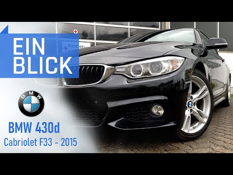 BMW F33 430d (2015) - Diesel und Cabrio, wie passt das zusammen? Test & Review