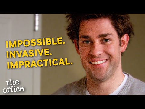 The Office but the Camera Gets Progressively More Impossible, Invasive & Impractical.