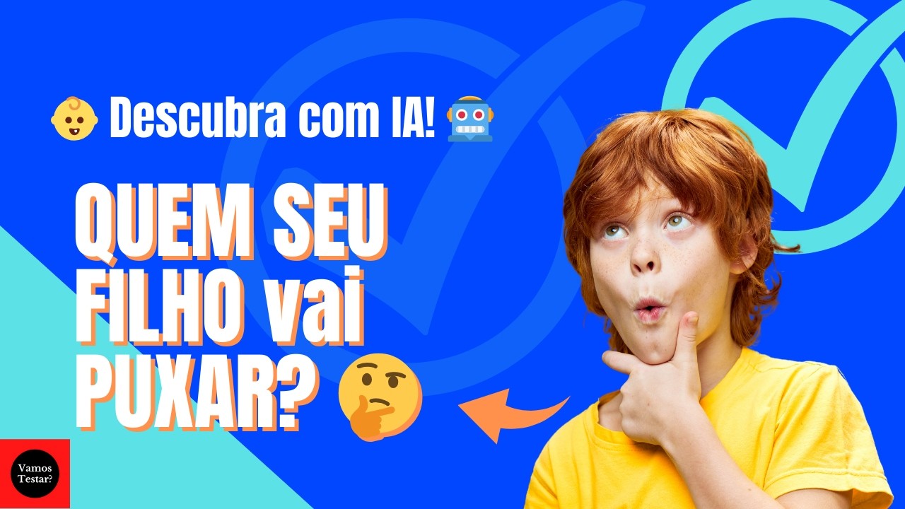 🤖👶 BABY FACE AI: Veja COMO SERÁ seu FILHO com essa IA GRÁTIS! 😱✨